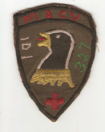 MACV 101st Airborne 327th Medical Patch Repro