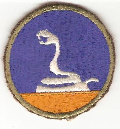 WWII 59th Infantry Ghost Division Patch Repro