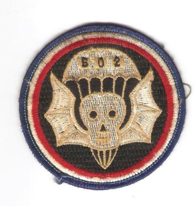 Patch 502nd Parachute Infantry Regiment Repro