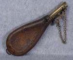 English Powder Flask 1800s