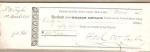 US Navy Yard USN New York Pay Receipt 1845