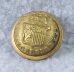 New York State Seal Militia Uniform Button