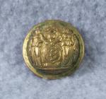 New Jersey State Seal Militia Uniform Button