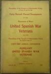 SpanAm War Veterans 42nd Encampment Book