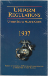 Uniform Regulations US Marine Corps 1937 Book