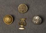 Musicians Band Button Insignia Lot