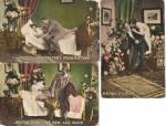 Romance Postcard Lot of 3