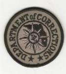 Department of Corrections Patch