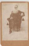 Blind Man CDV Cabinet Photograph