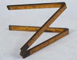 Vintage Folding Ruler