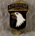 DUI DI Crest 101st Airborne Division MPS