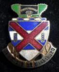 Unit Crest 13th Infantry Regiment Pin Back