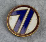 DUI DI Crest 71st Division 