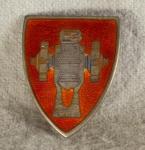 Unit Crest Artillery School Single Sterling