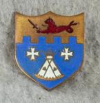 DUI DI Crest 12th Infantry Regiment Single