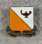 DI DUI 15th Signal Brigade Unit Crest Sterling