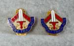 DUI DI Crest 324th Support Group Pair