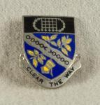 DUI DI Crest 307th Infantry Regiment Pin Back