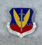DI DUI Crest USAF Tactical Air Command Pin