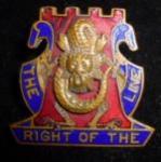 DUI DI Unit Crest 14th Infantry Regiment Screwback