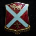 DUI DI Crest 118th Artillery Screwback