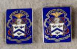 Ft. Leavenworth CGSC DI DUI Crest Pair