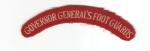 Governor General's Foot Guards Shoulder Flash