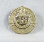 Canadian 48th Highlanders Glengarry Cap Badge