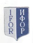 IFOR Implementation Force Bosnia Patch