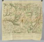 WWII French Map of Audun Le-Roman