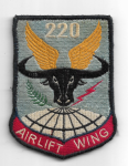 Philippine Air Force Patch 220th Airlift Wing