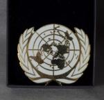 United Nations UN Peacekeepers Beret Badge