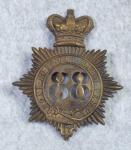 British 88th Foot Connaught Rangers Hat Cap Badge