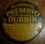 WWII Era British Dubbin Tin