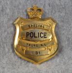 Special Police Badge Truro Nova Scotia Canada