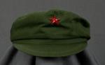Vintage Chinese Communist Green Mao Hat Cap