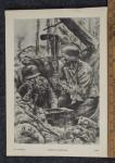 WWII Finish Artillery Spotter Print