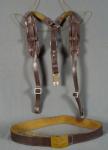 USSR Russian Soviet Suspenders Belt & Buckle