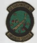 USAF Patch 321st Transportation Squadron Subdued