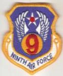 USAF 9th Air Force Flight Patch