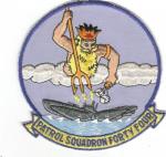 Navy Patch Patron Four 44 Patrol Squadron VP-44