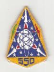 USAF 550th Strategic Missile Squadron Patch