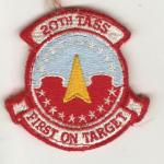 Flight Patch 20th TASS First on Target