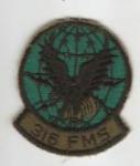 Patch 316th FMS Field Maintenance Squadron