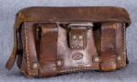 WWII German Leather Medic Pouch 