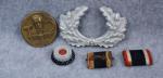 WWII German Insignia Tinnie Grab Bag Lot