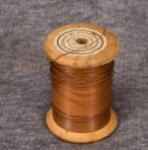 WWII German Spool of Thread SA Brown