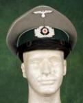 WWII German Enlisted Visor Cap Officer