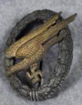 WWII Assmann Luftwaffe Paratrooper Badge