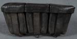 WWII German K98 Three Pocket Ammo Pouch